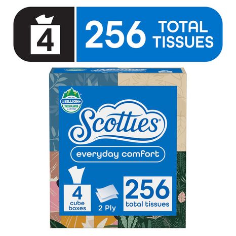 Scotties Facial Tissue Everyday Comfort, 2-Ply