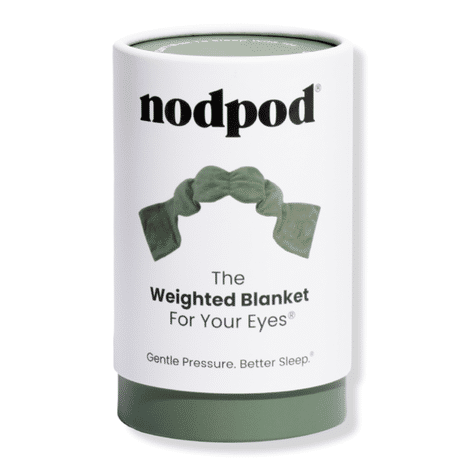Nodpod Weighted Sleep Mask Sage, 28 x 4 x 1 Inch