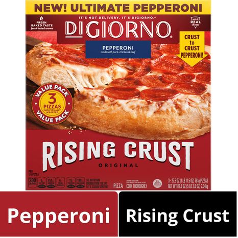 DiGiorno Original Rising Crust Pepperoni Frozen Pizza