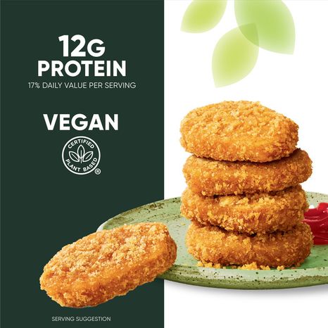 Morning Star Farms Original Plant Based Chik'n Nuggets, Vegan Chicken, Value Pack, 21 oz