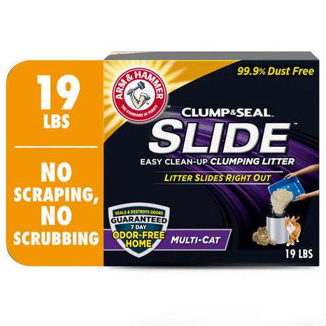 Arm & Hammer Slide Easy Clean-Up Multi-Cat Clumping Cat Litter