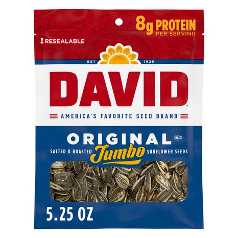 DAVID Sunflower Seeds, Original Flavor