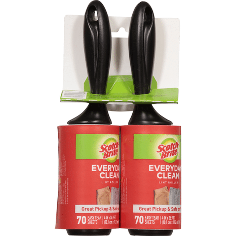 Scotch-Brite Lint Rollers, Everyday Clean, Value Pack