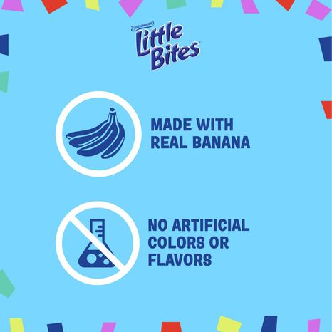 Entenmann's Little Bites, 5 ct, Banana, Muffins, Muffins, 8.25 oz
