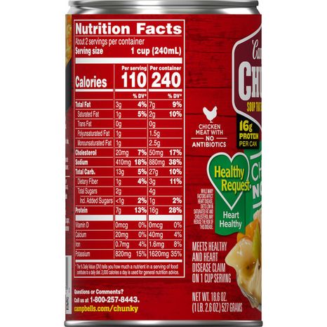 Campbell's Healthy Request Chicken Noodle Soup