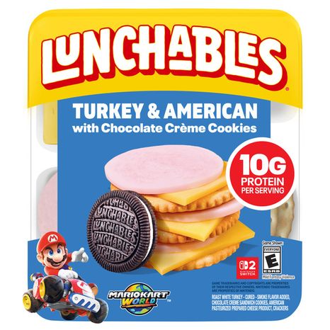 Lunchables Turkey & American with Chocolate Creme Cookies