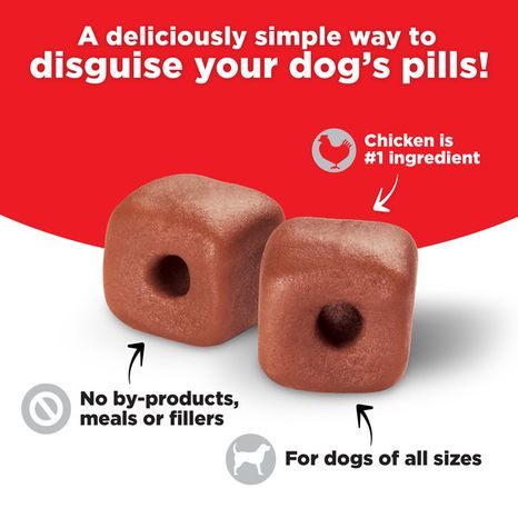 Milk-Bone Pill Pouches Dog Treats With Real Chicken
