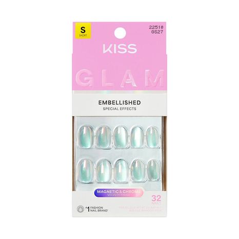 KISS Celestique Embellished Short Nails