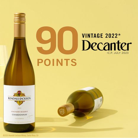 Kendall-Jackson Vintner's Reserve Chardonnay White Wine, 750ml