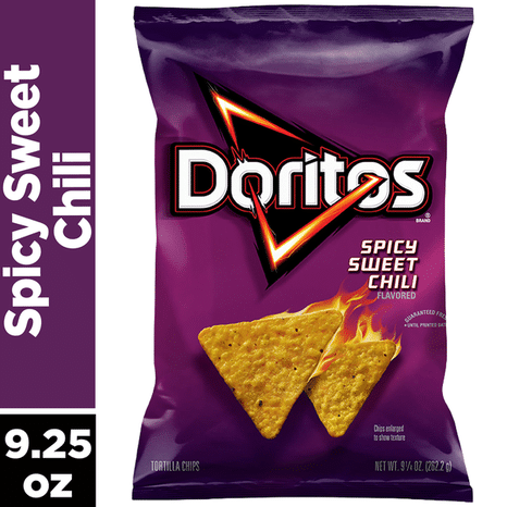 Doritos Flavored Tortilla Chips, Spicy Sweet Chili