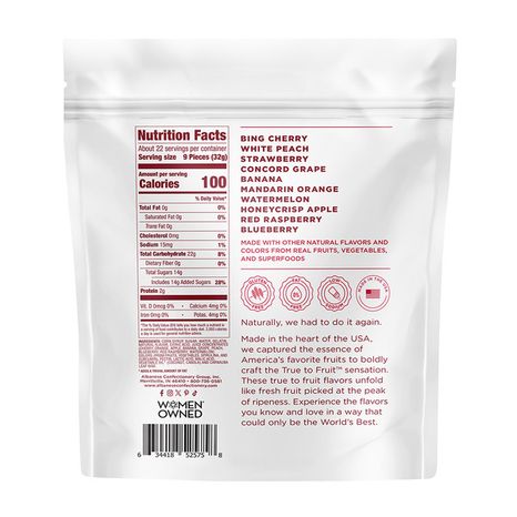 Albanese True to Fruit American Favorite Fruits