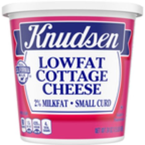 Knudsen Lowfat Cottage Cheese 2% Milkfat Small Curd