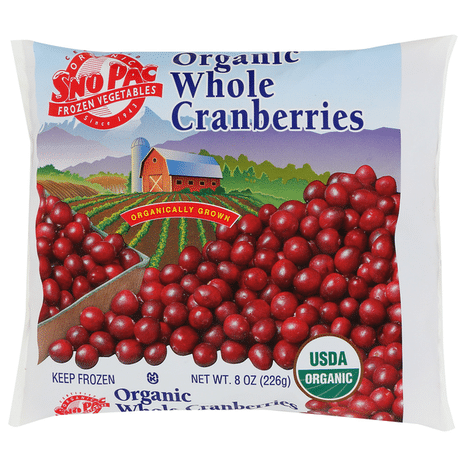 Sno Pac Organic Whole Cranberries