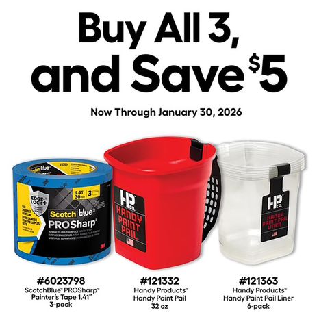 Handy Products Paint Pail Liners