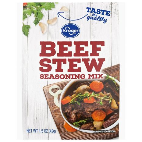 Kroger Beef Stew Seasoning Mix