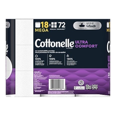 Cottonelle Ultra Comfort 2-Ply Toilet Paper - White