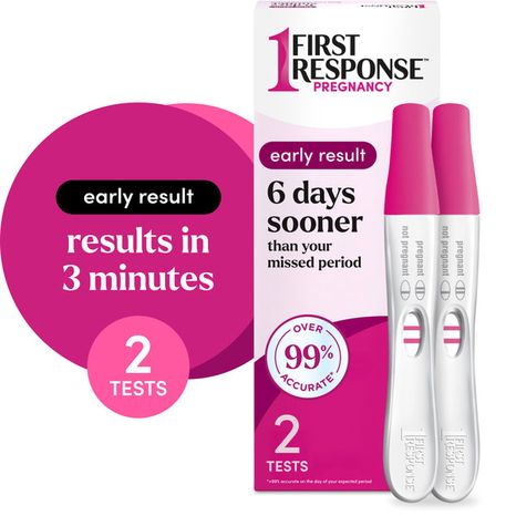 First Response Early Result Pregnancy Test