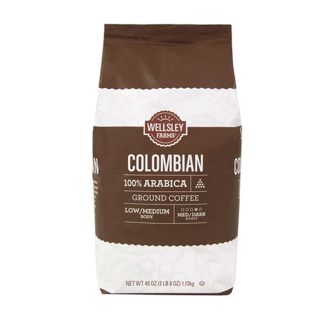 Wellsley Farms Colombian 100% Arabica Ground Coffee