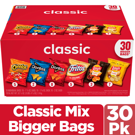 Frito-Lay Snacks Classic Mix Variety Pack