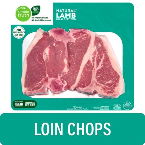 Simple Truth Natural Lamb Loin Chops