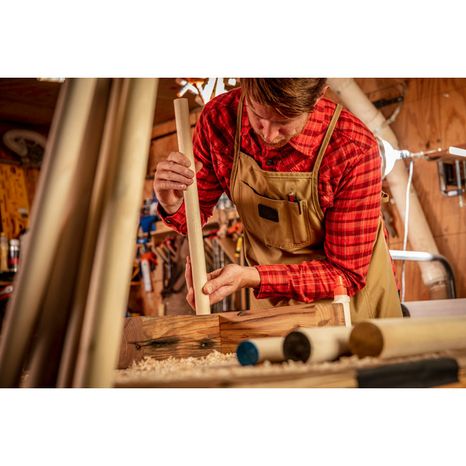 Madison Mill Round Poplar Dowel - 1.125'' x 48''