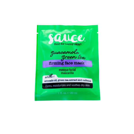 Sauce Firming Face Mask Guacamole Green Tea