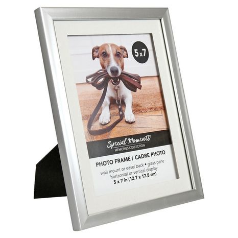 5x7 Silver Frame Matted