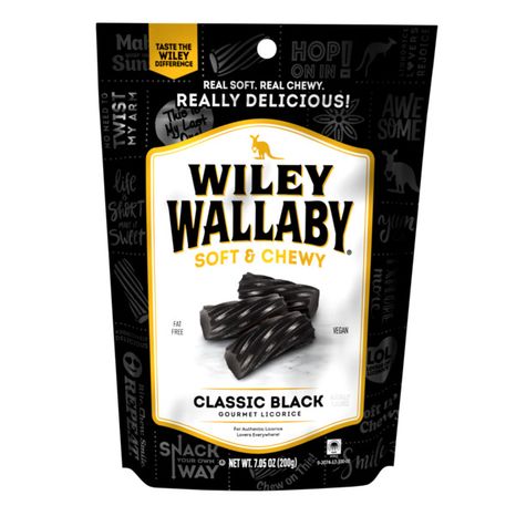 wiley wallaby Classic Black Licorice