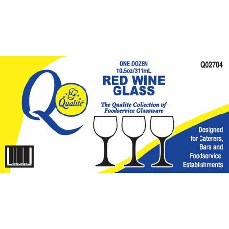 Qualite 10.5 Ounce Red Wine Glass