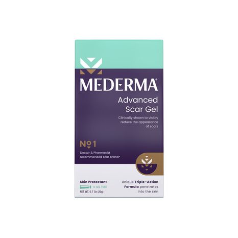 Mederma Advanced Scar Gel, Treats Old and New Scars