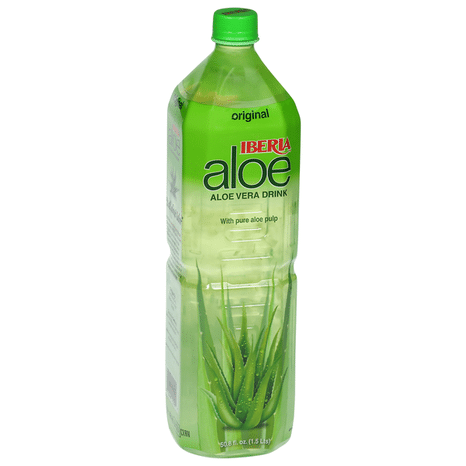 Iberia Aloe Vera Drink With Pure Aloe Pulp, Original