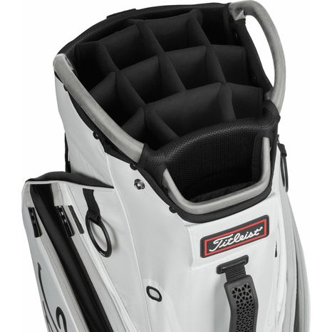 Titleist 2022 Cart 14 Bag - White, Black & Gray