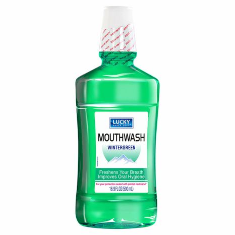 Lucky Super Soft Wintergreen Mouthwash