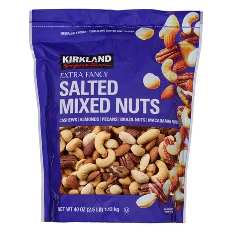 Kirkland Signature Extra Fancy Salted Mixed Nuts