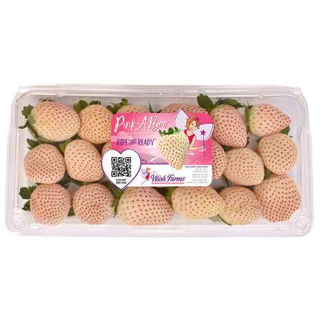 Wish Farms Pink-A-Boo Pineberries