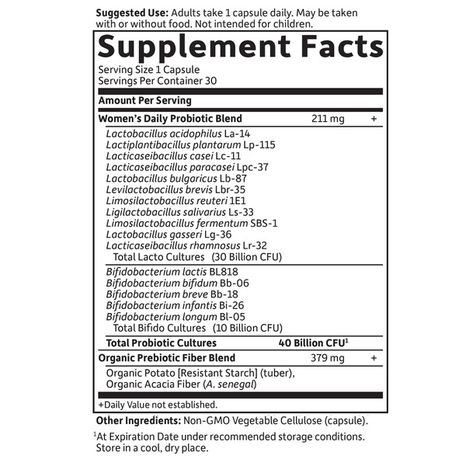 Garden of Life Women's Daily Care, Vegetarian Capsules