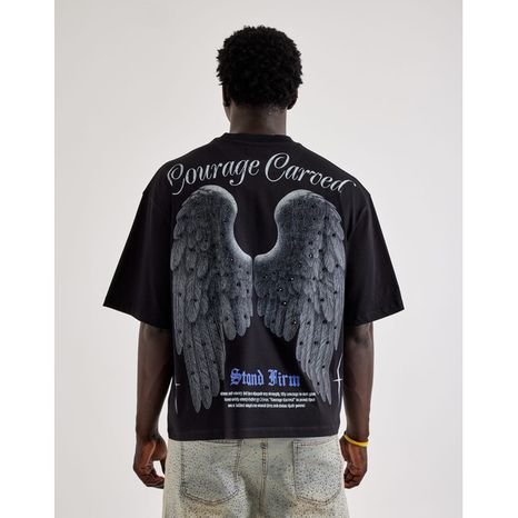 Prime Operating Fallen Angel Cropped Tee, M