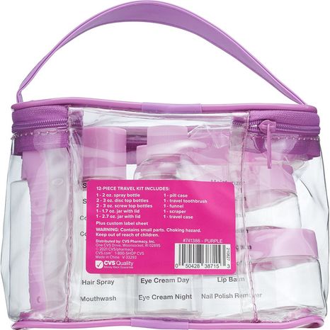 CVS Pharmacy 12 Piece Travel Kit
