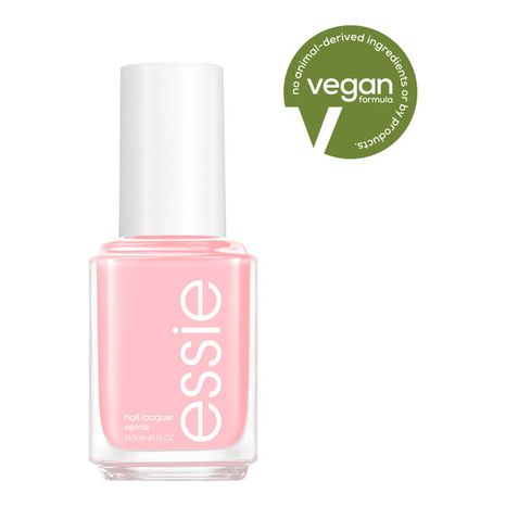 essie Nail polish hi maintenance, sheer pale pink nail polish