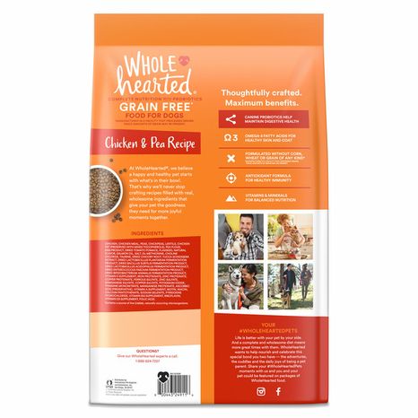 WholeHearted Grain Free Food For Dogs