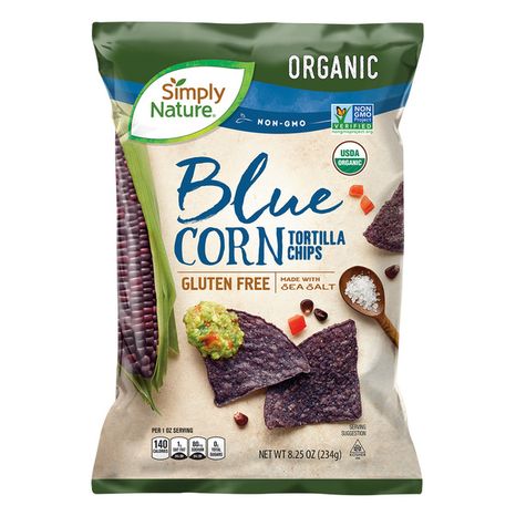 Simply Nature Blue Corn Tortilla Chips
