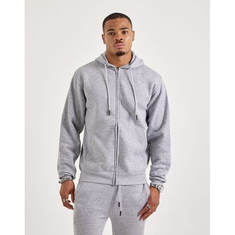 I-Fe Apparel Basic Full-Zip Fleece Hoodie, Medium