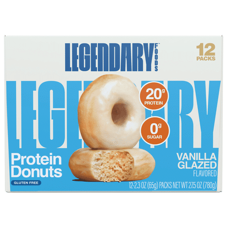Legendary Foods Gluten Free Vanilla Glazed Flavored Protein Donuts