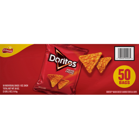 Doritos Nacho Cheese Flavored Tortilla Chips