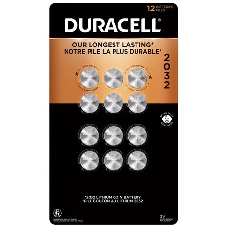 Duracell Lithium 2032 Coin Batteries