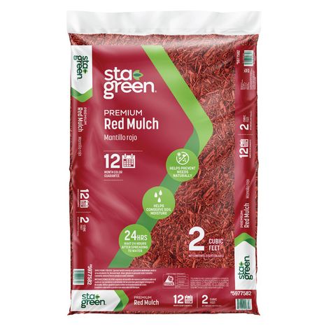 Sta-Green Premium Red Mulch