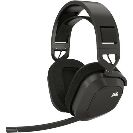 CORSAIR HS80 MAX Wireless Bluetooth Gaming Headset - Steel Gray