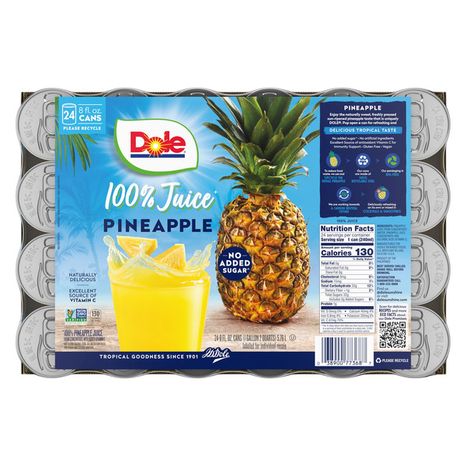 Dole 100% Juice, Pineapple