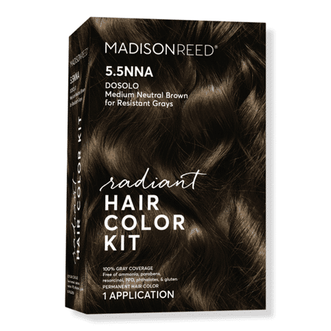 Madison Reed 5.5NNA Dosolo Medium Neutral Brown Radiant Hair Color Kit