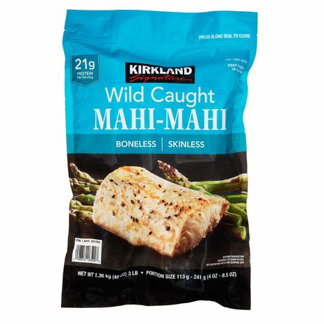 Kirkland Signature Wild Mahi-Mahi, Individually Wrapped, 3 lb